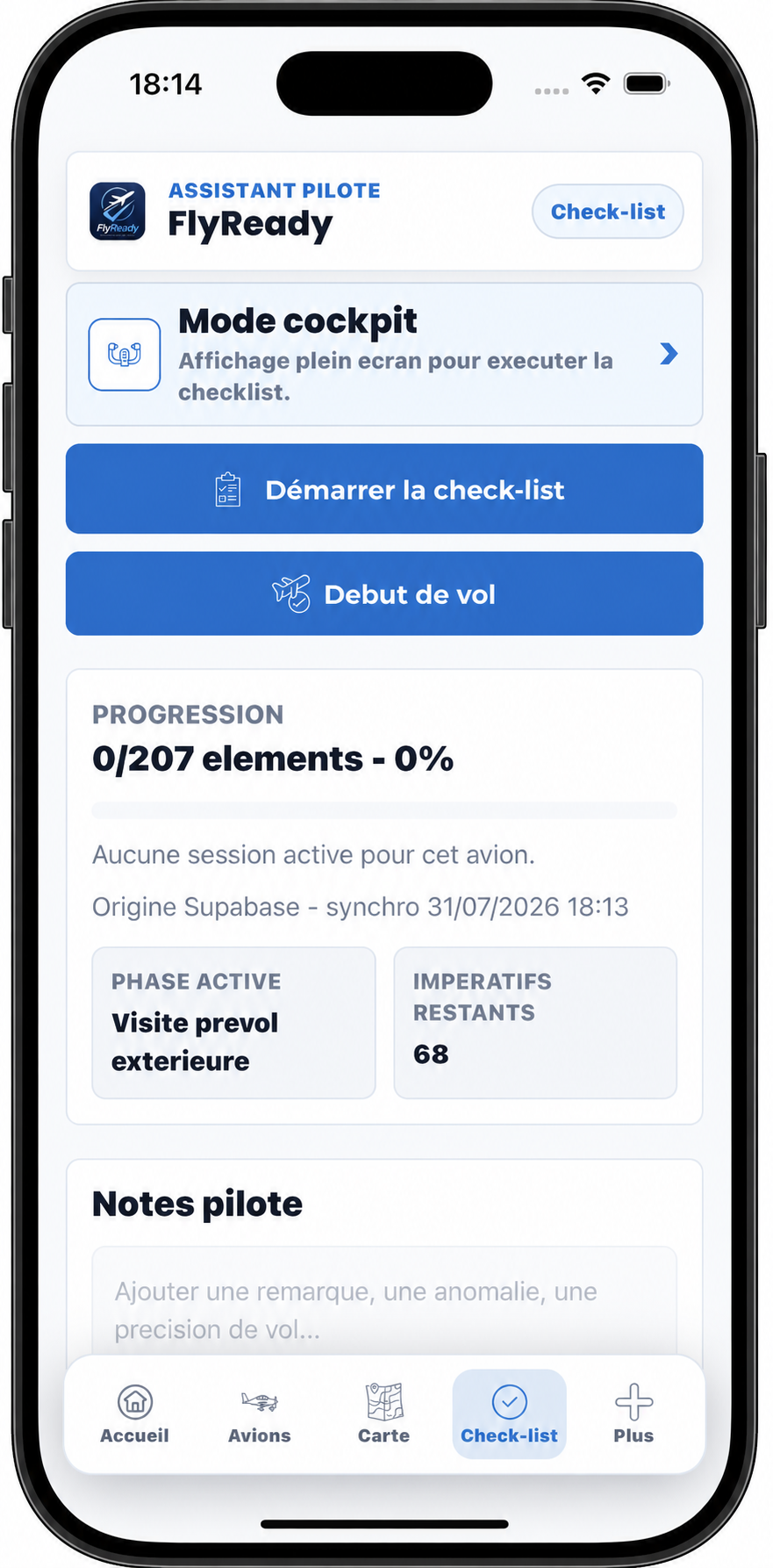 Capture check-list